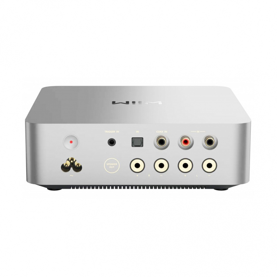 WiiM Vibelink Amp stereovahvistin DAC:lla, Silver