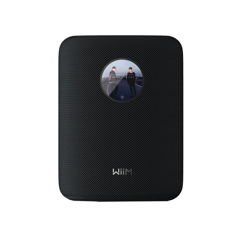 WiiM Sound älykäs kaiutin näytöllä, musta