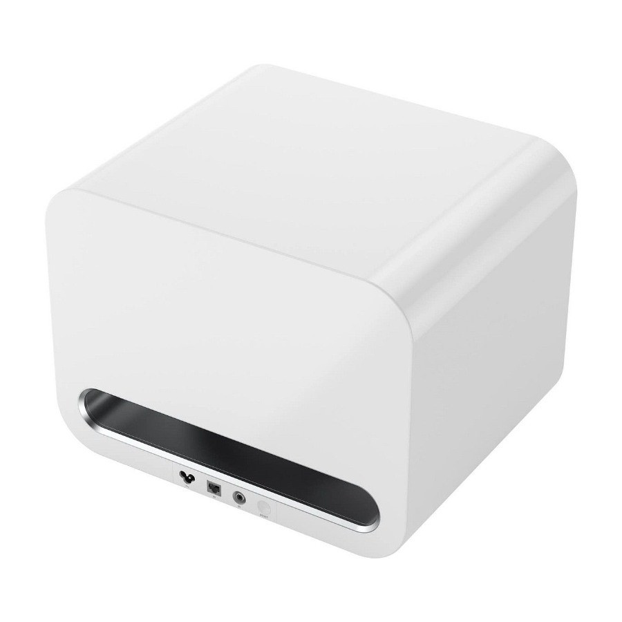 WiiM Sub Pro kompakti langaton subwoofer, valkoinen