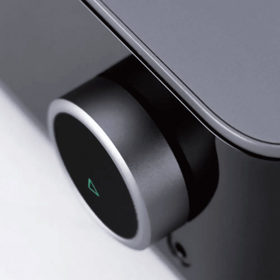 WiiM Ultra verkkosoitin HDMI ARC:lla, kosketusnäyttö & Chromecast, tummanharmaa