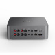 WiiM Ultra verkkosoitin HDMI ARC:lla, kosketusnäyttö & Chromecast, tummanharmaa WiiM Ultra verkkosoitin HDMI ARC:lla, kosketusnäyttö & Chromecast, tummanharmaa
