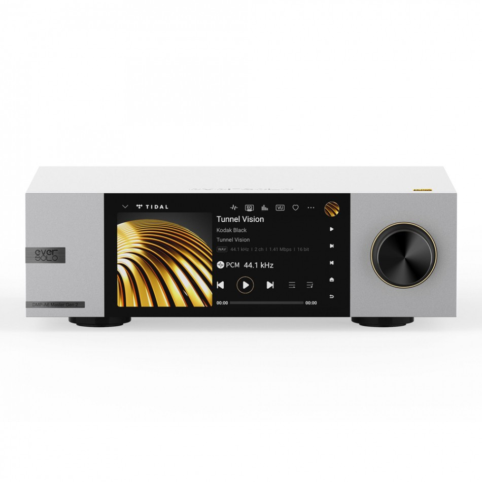 Eversolo DMP-A6 Master Edition Gen 2 verkkosoitin, hopea