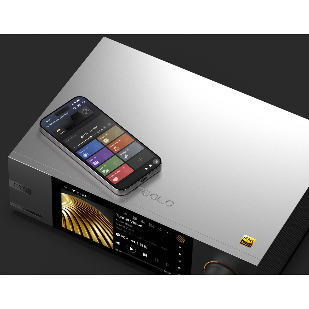 Eversolo DMP-A6 Master Edition Gen 2 verkkosoitin, hopea
