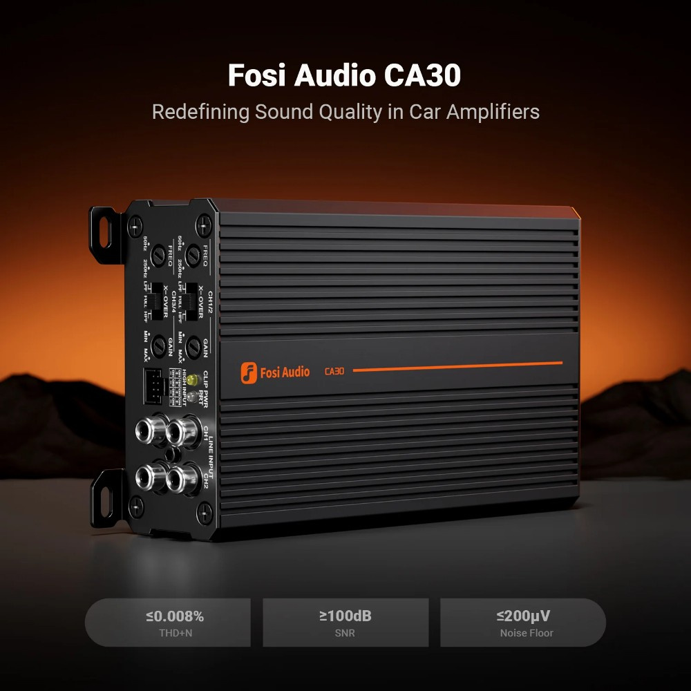 Fosi Audio CA30, 4-kanavainen päätevahvistin