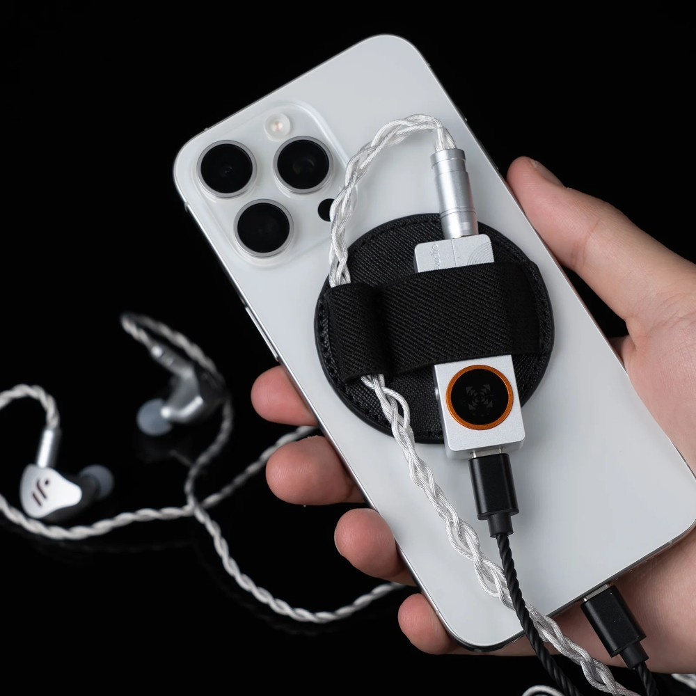 Fosi Audio DS3 kannettava DAC & kuulokevahvistin, Obsidian