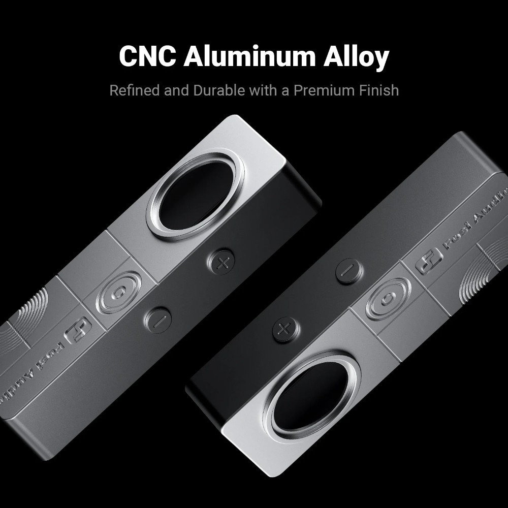 Fosi Audio DS3 kannettava DAC & kuulokevahvistin, Obsidian