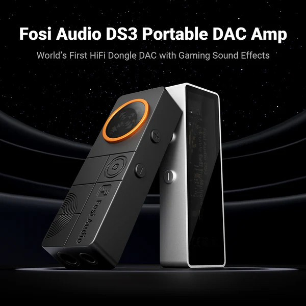 Fosi Audio DS3 kannettava DAC & kuulokevahvistin, Galaxy