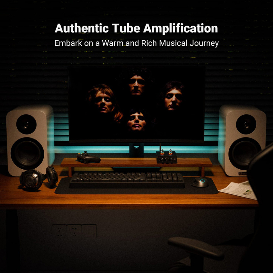 Fosi Audio P3 putkietuvahvistin Bluetoothilla & kuulokevahvistin