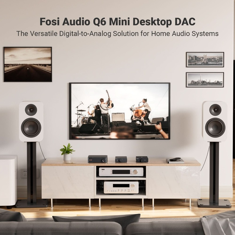 Fosi Audio Q6, kompakti DAC