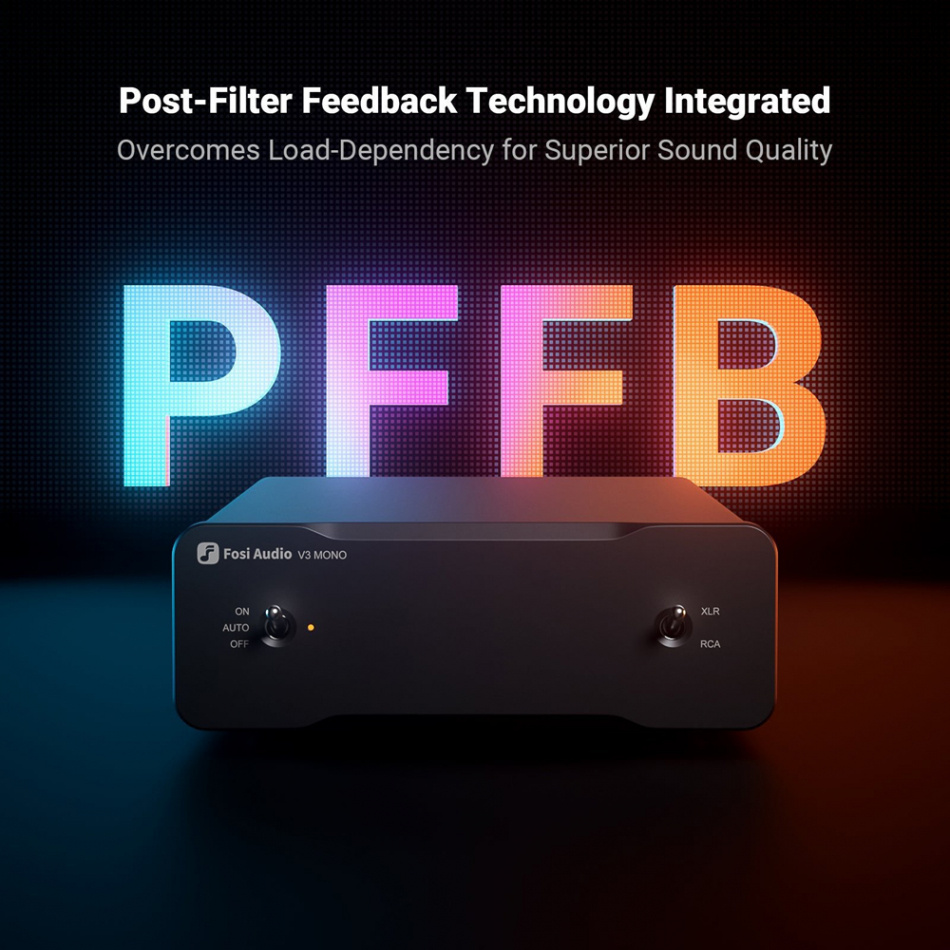 Fosi Audio V3 Mono, kompakti monovahvistin