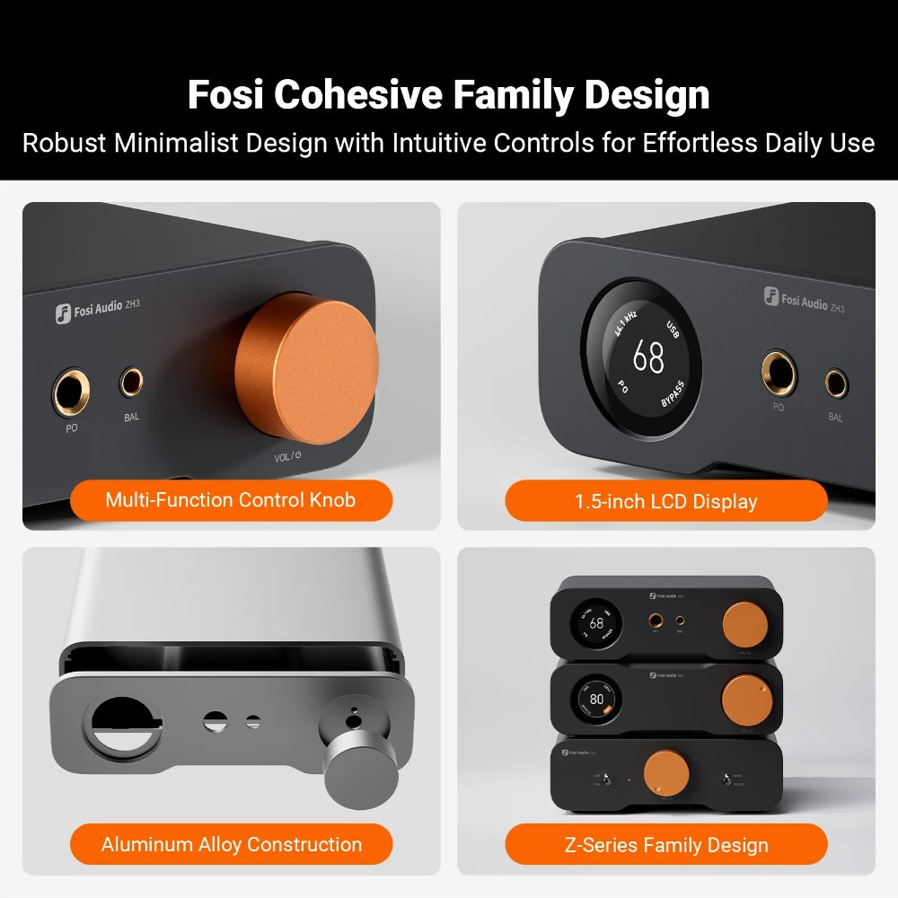 Fosi Audio P3, DAC & kuulokevahvistin