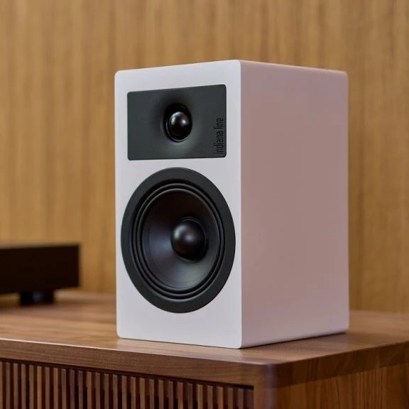Indiana Line Tesi 2 jalustakaiuttimet, valkoinen pari