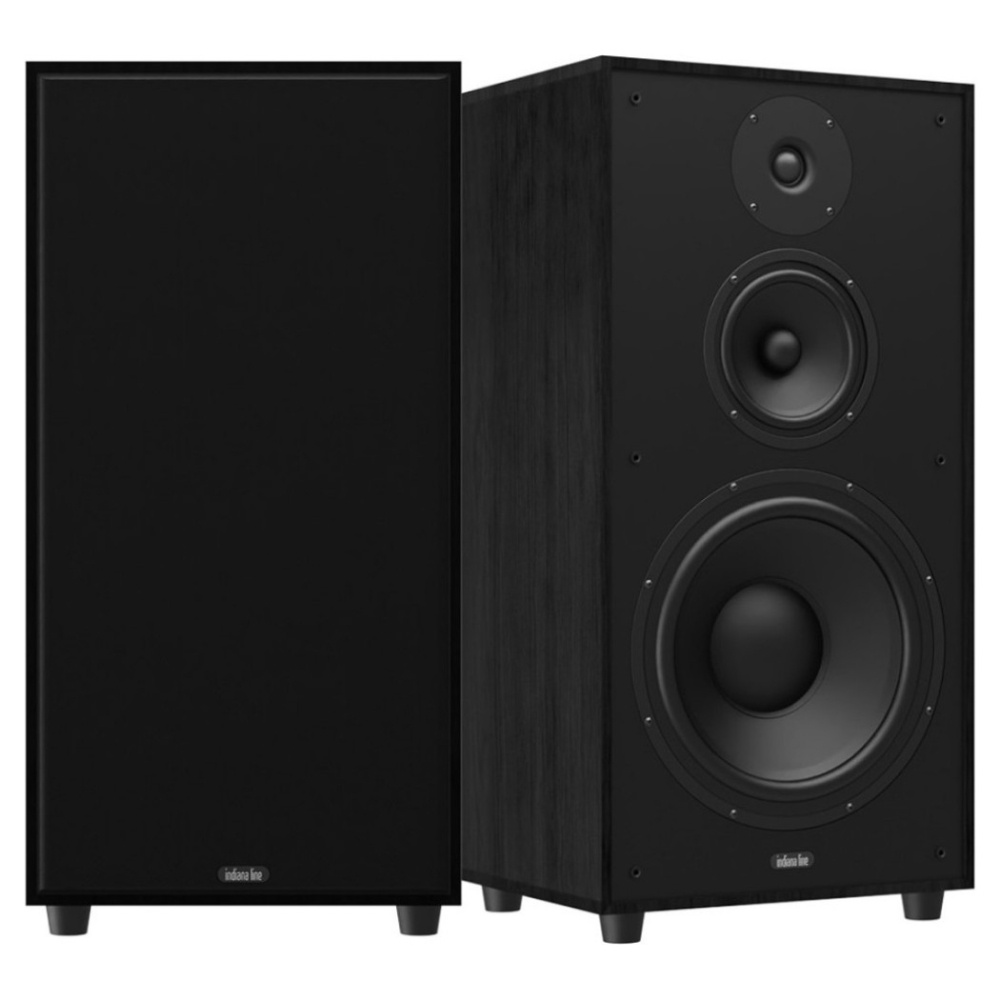 Indiana Line Utah 5 lattiakaiuttimet, musta pari