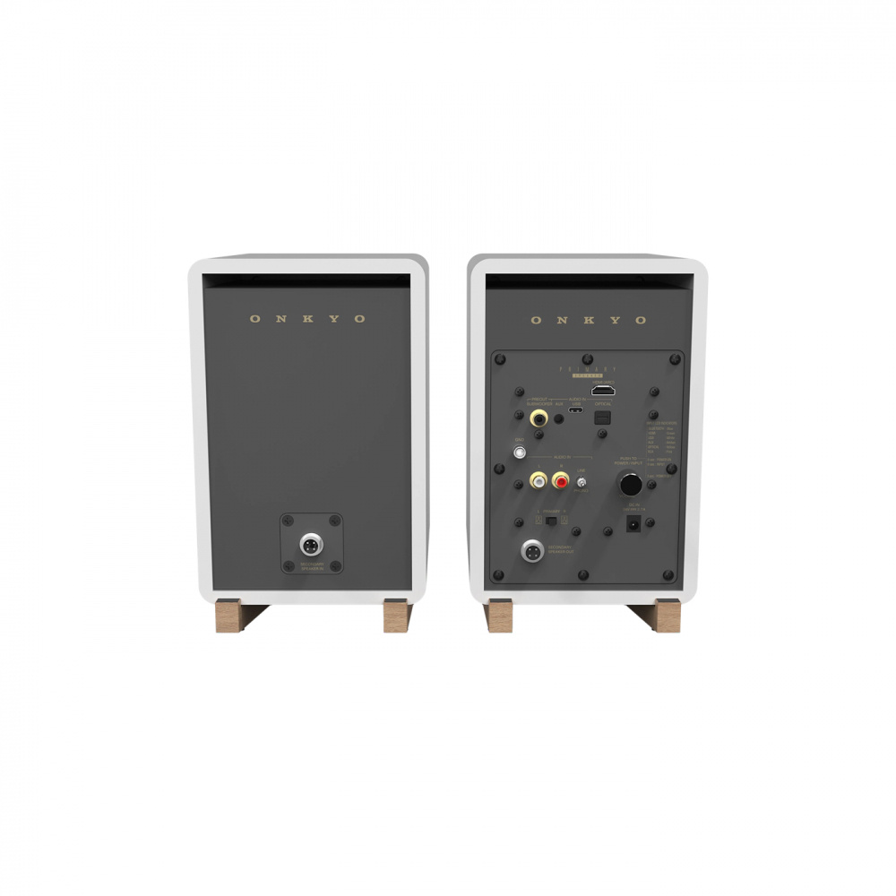 Onkyo GX-30ARC aktiiviset jalustakaiuttimet, valkoinen