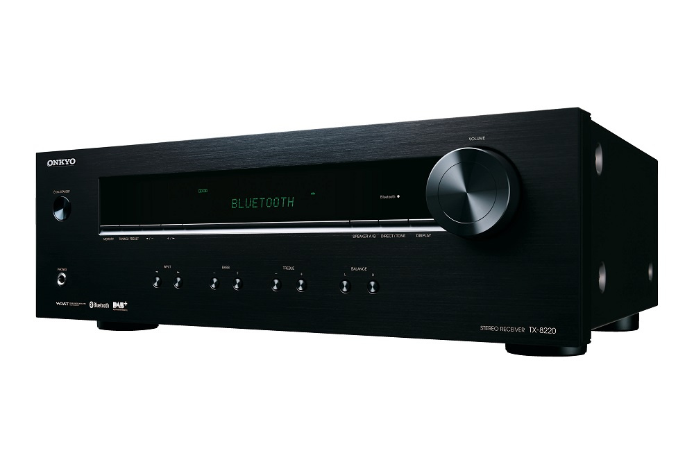 Onkyo TX-8220 stereoreceiver med DAC, svart