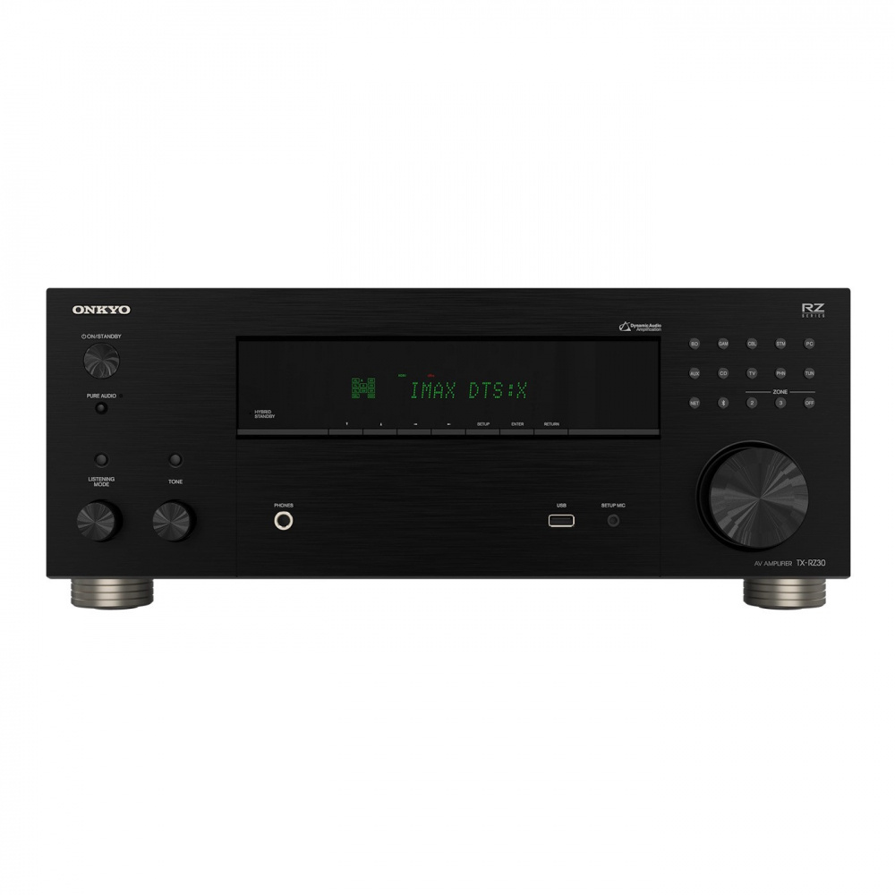Onkyo TX-RZ30, 9.2-kanavainen kotiteatterivastaanotin, musta