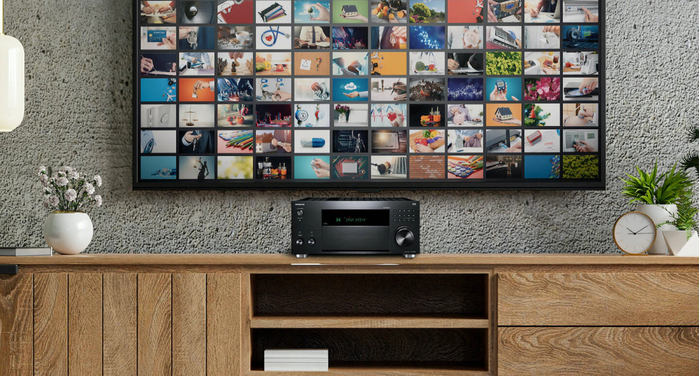 Onkyo TX-RZ50 9.2-kanalig hemmabioförstärkare, svart