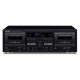 Teac W-1200 kaksoiskasettidekki digitalisoinnilla, musta Teac W-1200 kaksoiskasettidekki digitalisoinnilla, musta