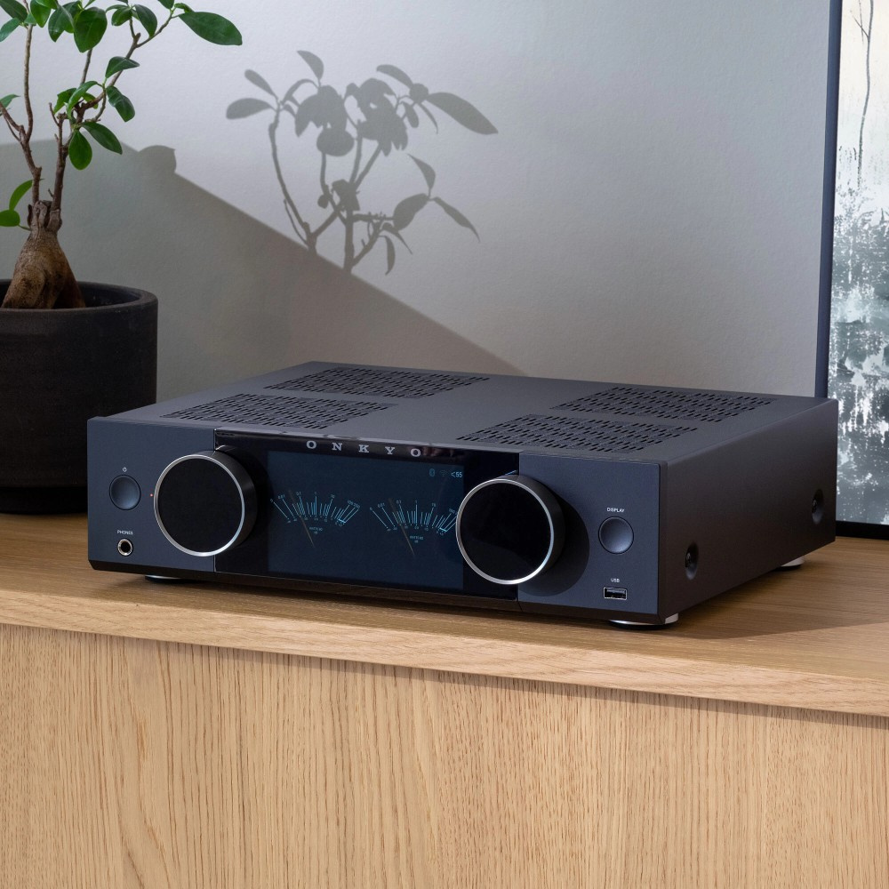 Onkyo Muse Y-40 suoratoistovahvistin, musta