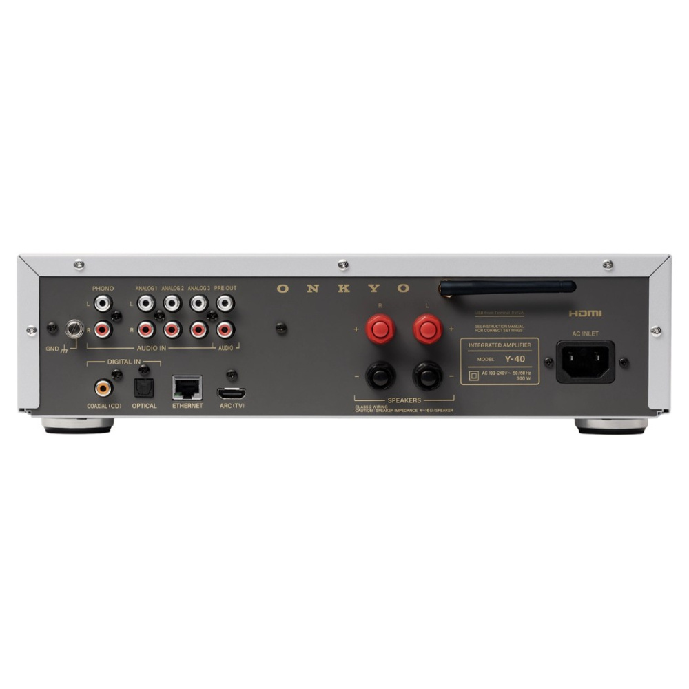 Onkyo Muse Y-40 suoratoistovahvistin, hopea
