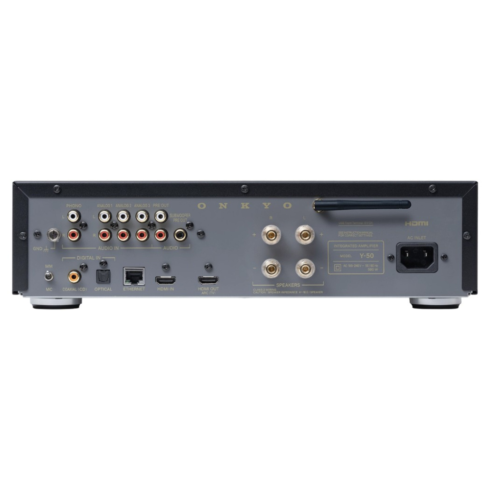 Onkyo Muse Y-50 striimausvahvistin, musta