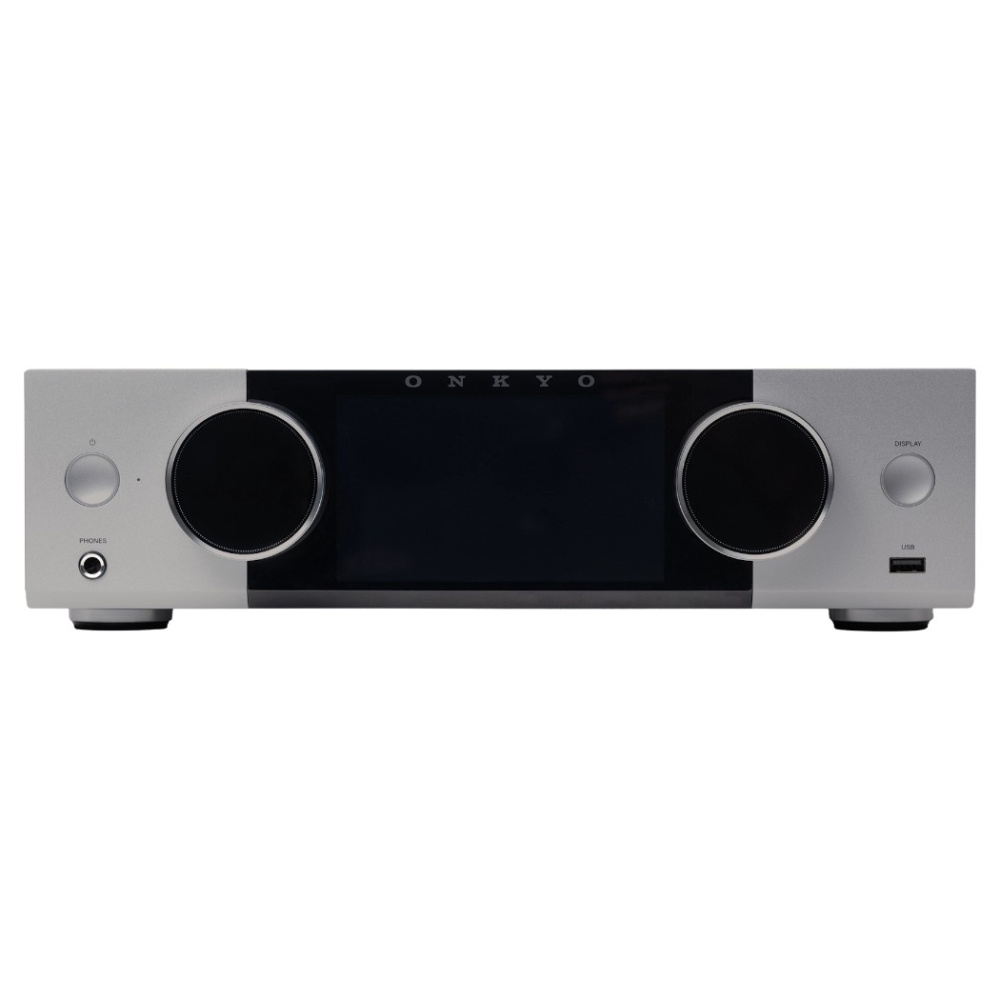 Onkyo Muse Y-50 striimaava vahvistin, hopea
