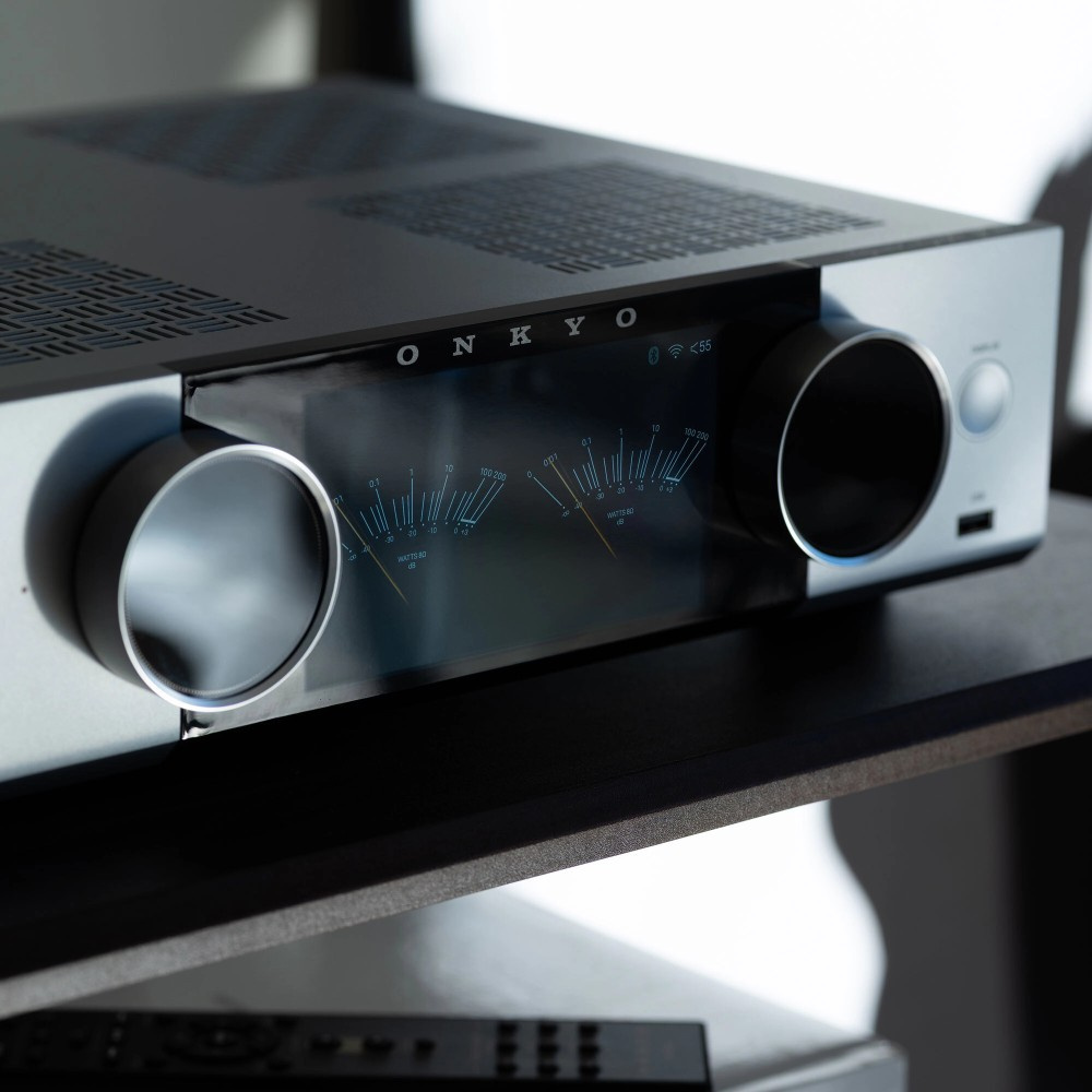Onkyo Muse Y-50 striimaava vahvistin, hopea