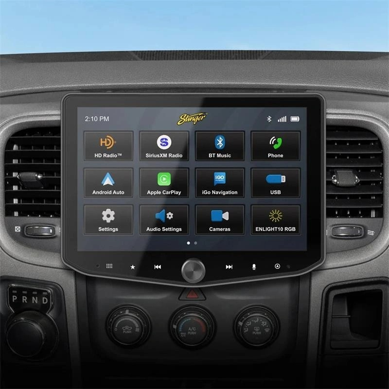 Stinger HORIZON10 iX210E-DG2, 10-tuuman autostereo Dodge RAM 2013-2018