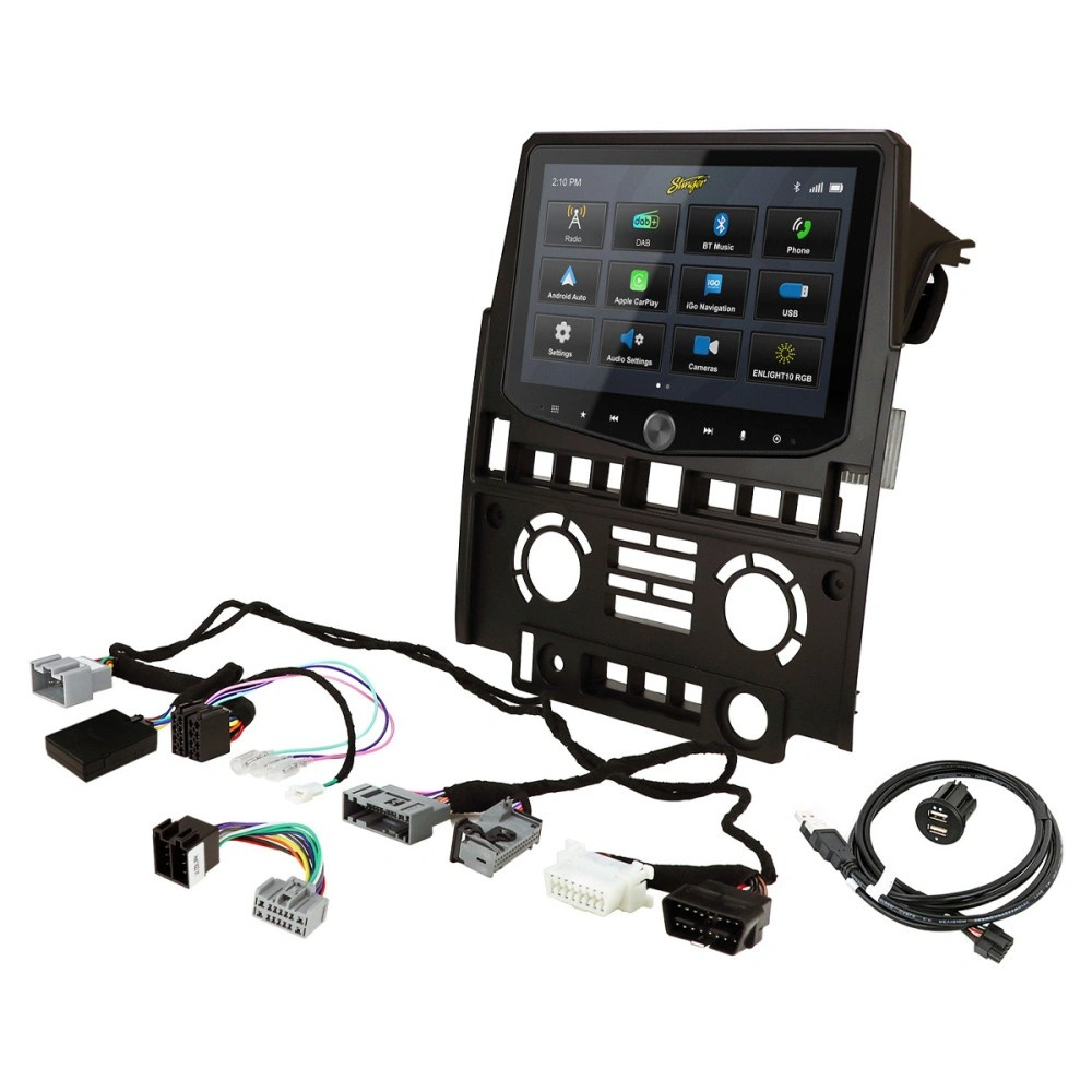 Stinger HORIZON10 iX210E-LR1, 10-tuumainen autostereo Land Rover Defenderille 2007-2016