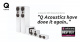 Q Acoustics 3090Ci centerhögtalare, grå