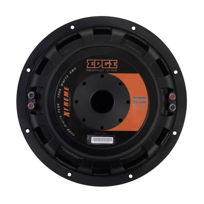 EDGE EDX12D2-E3, 12 tuuman bassoelementti