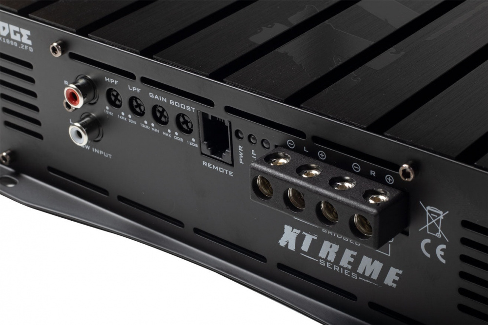 EDGE EDX1800.2FD-E0, strömstarkt tvåkanalssteg