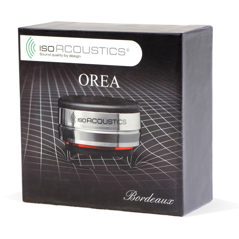 IsoAcoustics OREA Bordeaux, laitejalka 14.5 kg, kpl