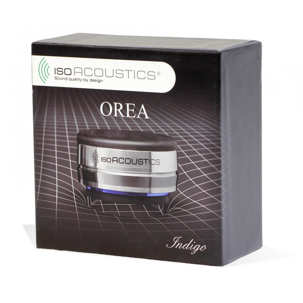 IsoAcoustics OREA Indigo, laitteen eristysjalka 7.2 kg, kpl