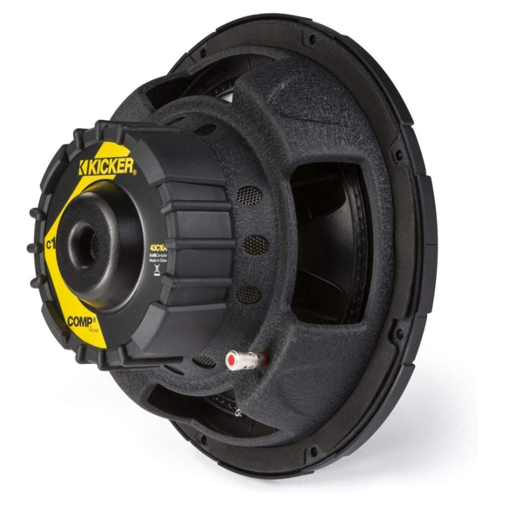 Kicker Comp C104, 10 tuuman bassoelementti, 4 ohmia