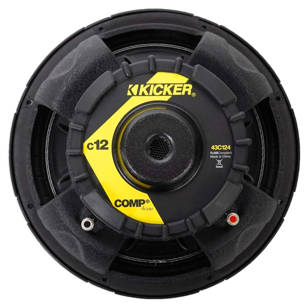 Kicker Comp C124, 12 tuuman bassoelementti, 4 ohmia