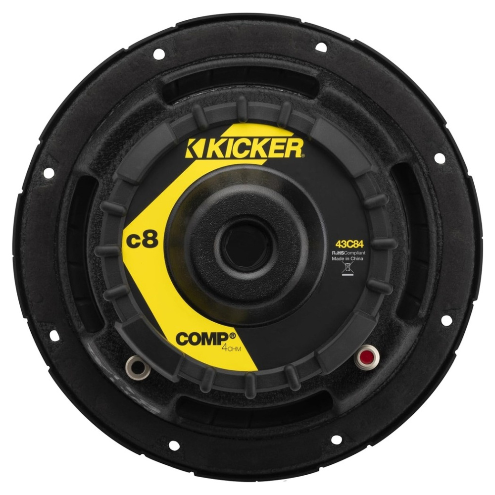 Kicker Comp C84, 8 tuuman bassoelementti, 4 ohmia