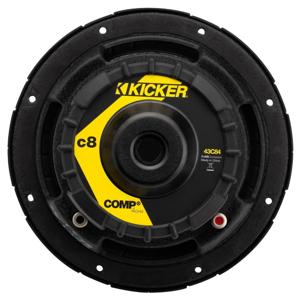 Kicker Comp C84, 8 tuuman bassoelementti, 4 ohmia