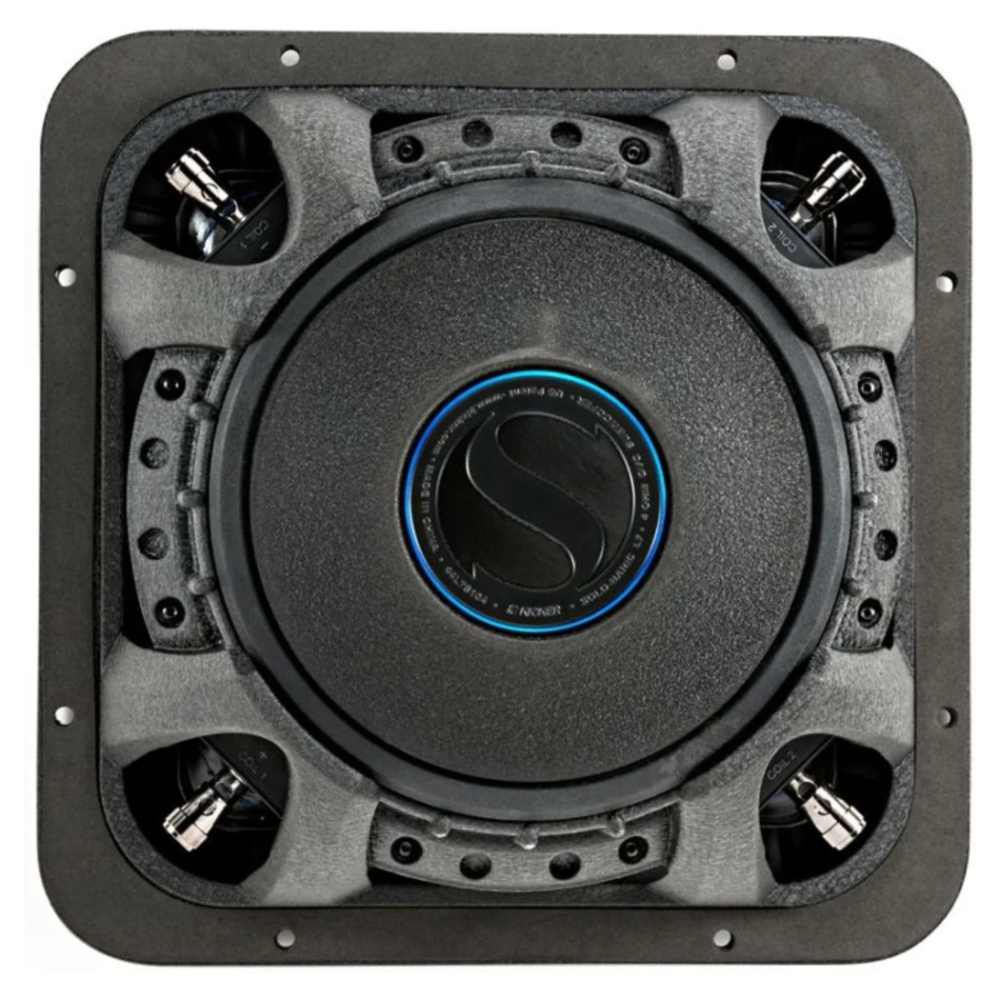 Kicker Solo-Baric L7S102, nelikulmainen 10 tuuman bassoelementti, 2x2 ohmia