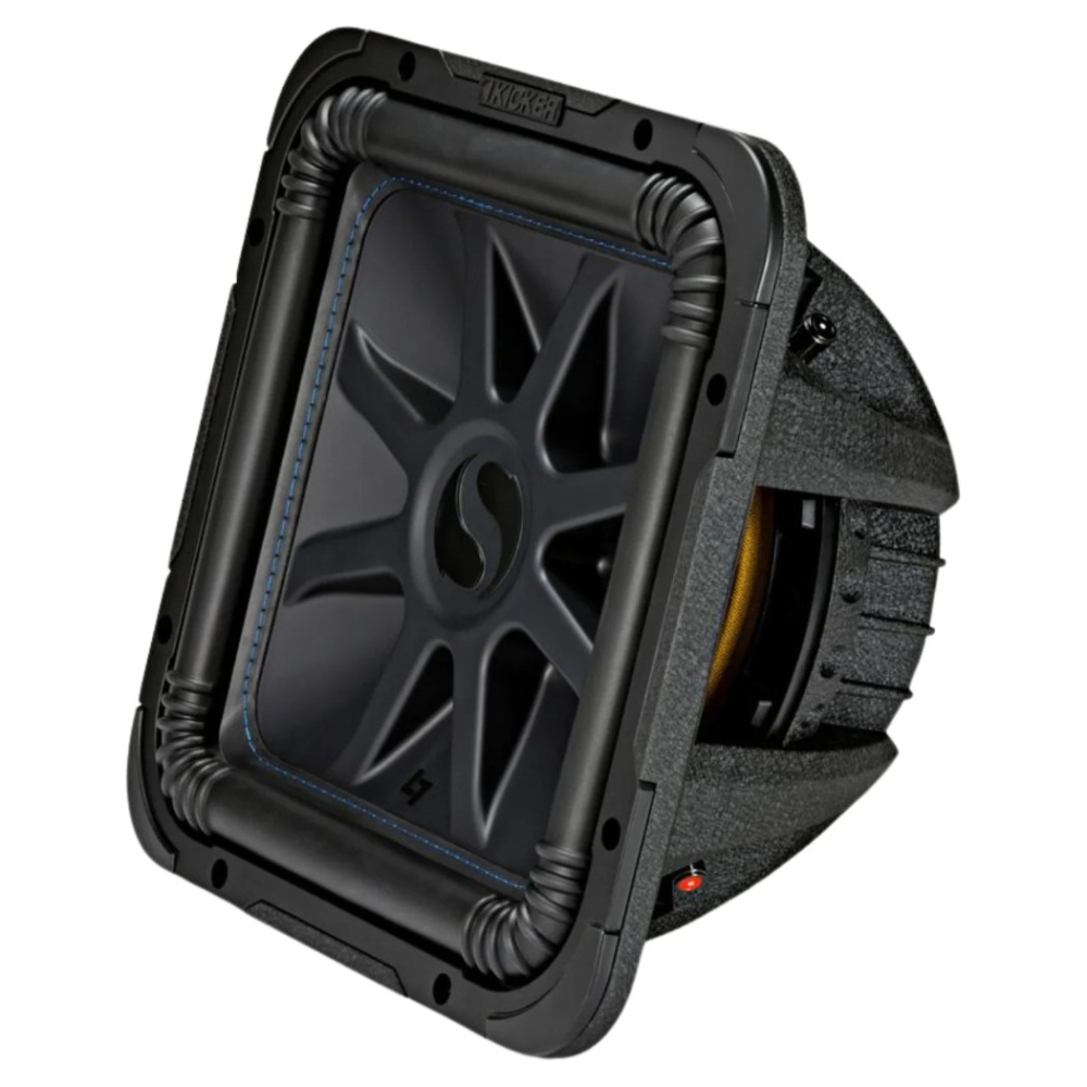 Kicker Solo-Baric L7S122, nelikulmainen 12 tuuman bassoelementti, 2x2 ohmia