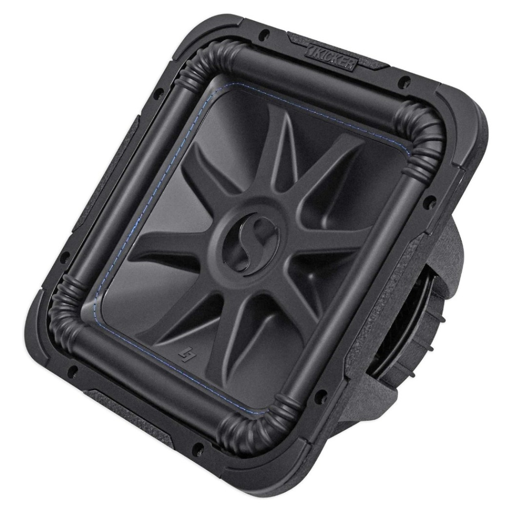 Kicker Solo-Baric L7S124, nelikulmainen 12 tuuman bassoelementti, 2x4 ohmia