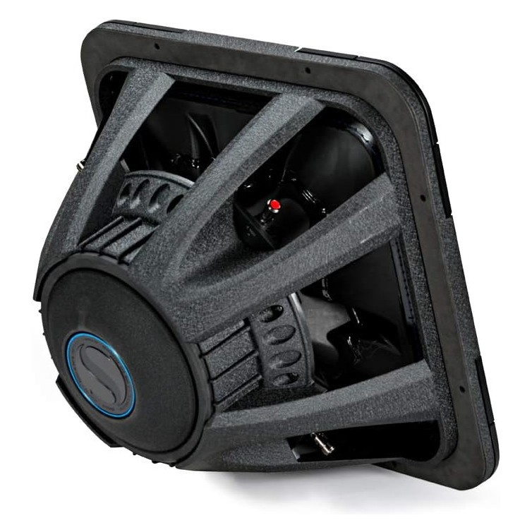 Kicker Solo-Baric L7S152, neliönmuotoinen 15 tuuman subwoofer, 2x2 ohmia