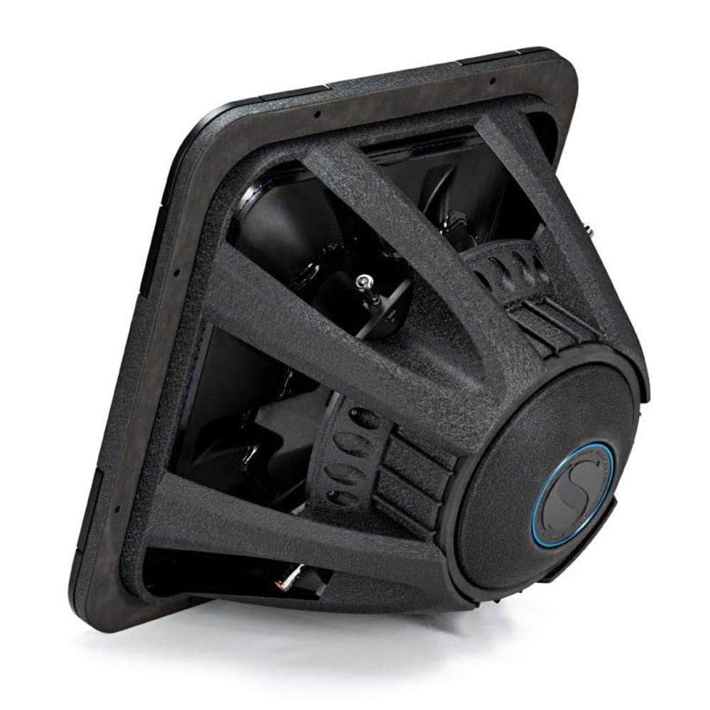 Kicker Solo-Baric L7S154, neliönmuotoinen 15 tuuman subwoofer-elementti, 2 x 4 ohmia