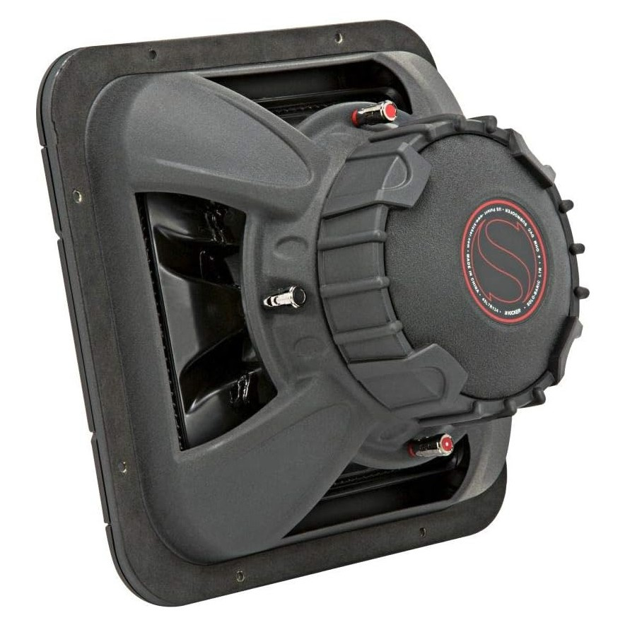 Kicker Solo-Baric L7R122, neliskulmainen 12 tuuman bassoelementti, 2x2 ohmia
