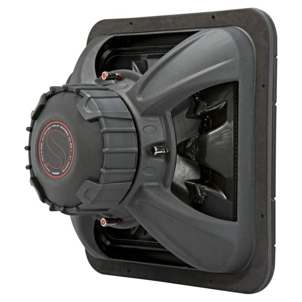 Kicker Solo-Baric L7R154, neliönmuotoinen 15 tuuman bassoelementti, 2x4 ohmia