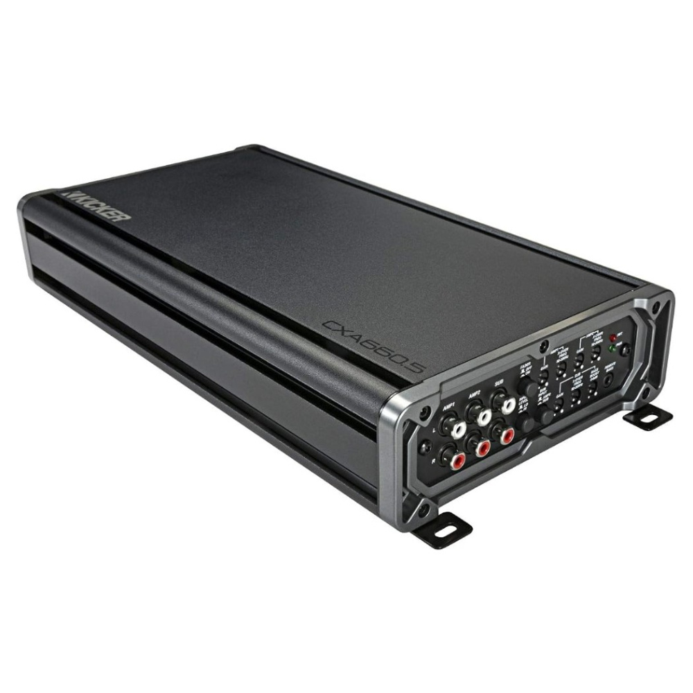 Kicker CXA6605, 5-kanavainen vahvistin