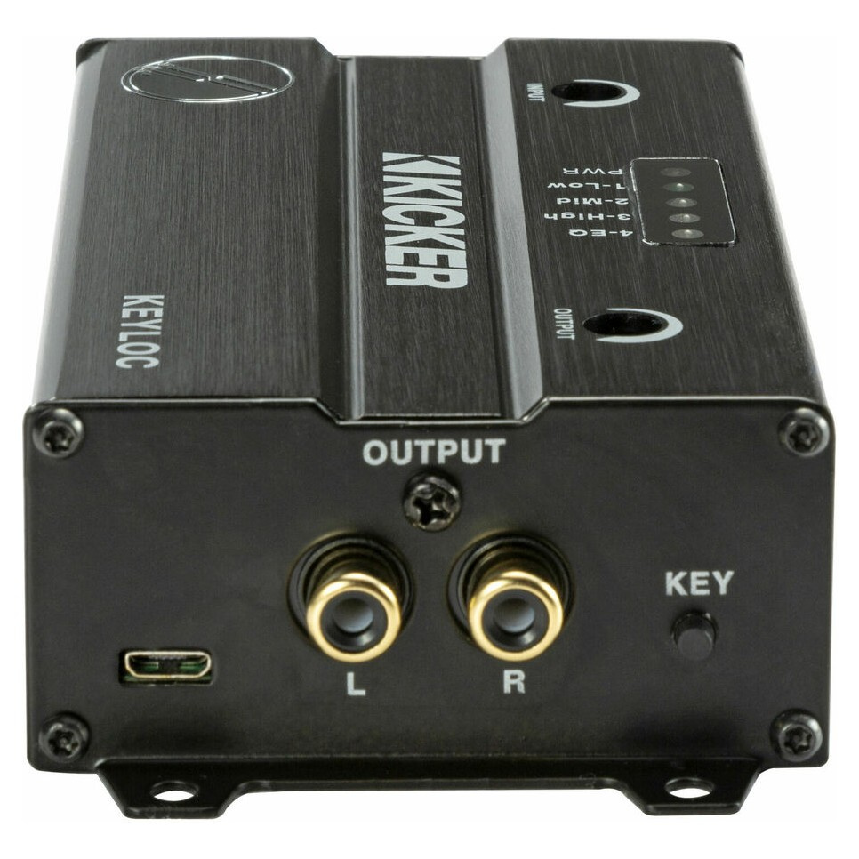 Kicker KEYLOC, kaiutintasosta linjatasomuunnin