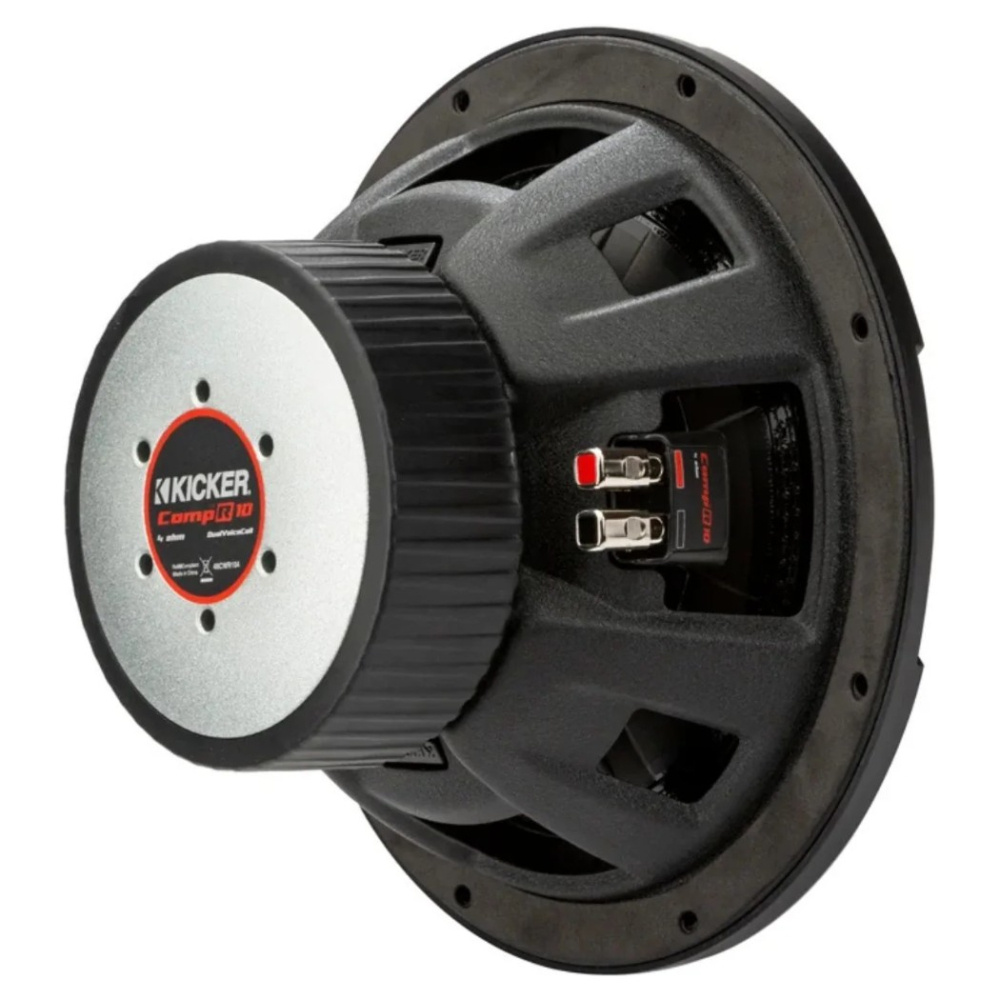 Kicker CompR CWR104, 10 tuumaa bassoelementti, 2 x 4 ohmia