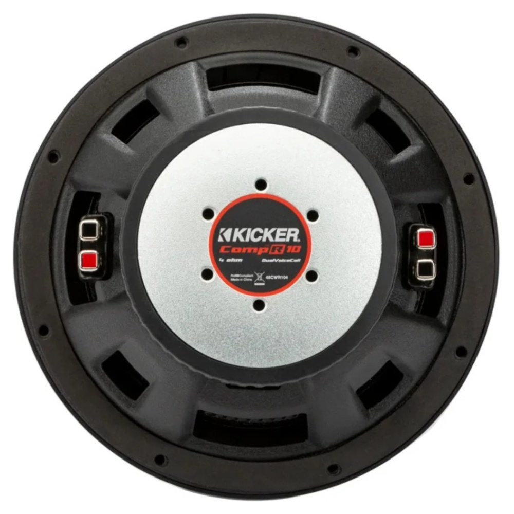 Kicker CompR CWR104, 10 tuumaa bassoelementti, 2 x 4 ohmia