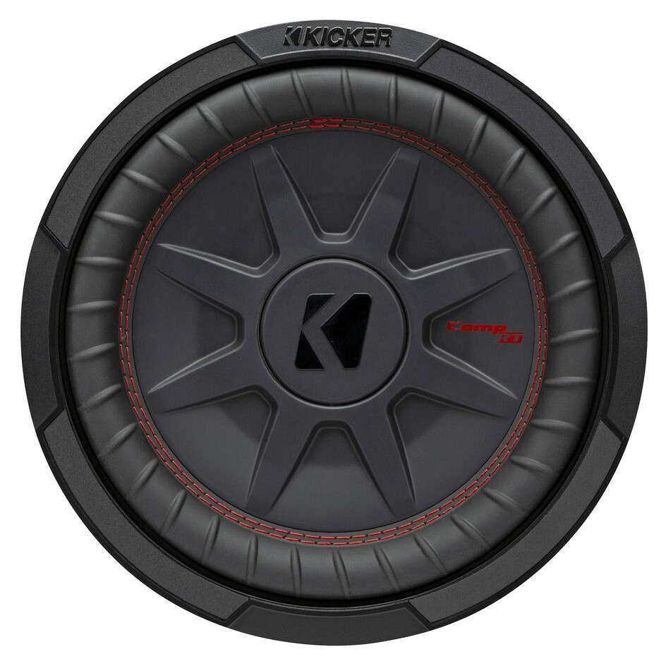 Kicker CompRT CWRT102, 10 tuumaa bassoelementti, 2 x 2 ohmia